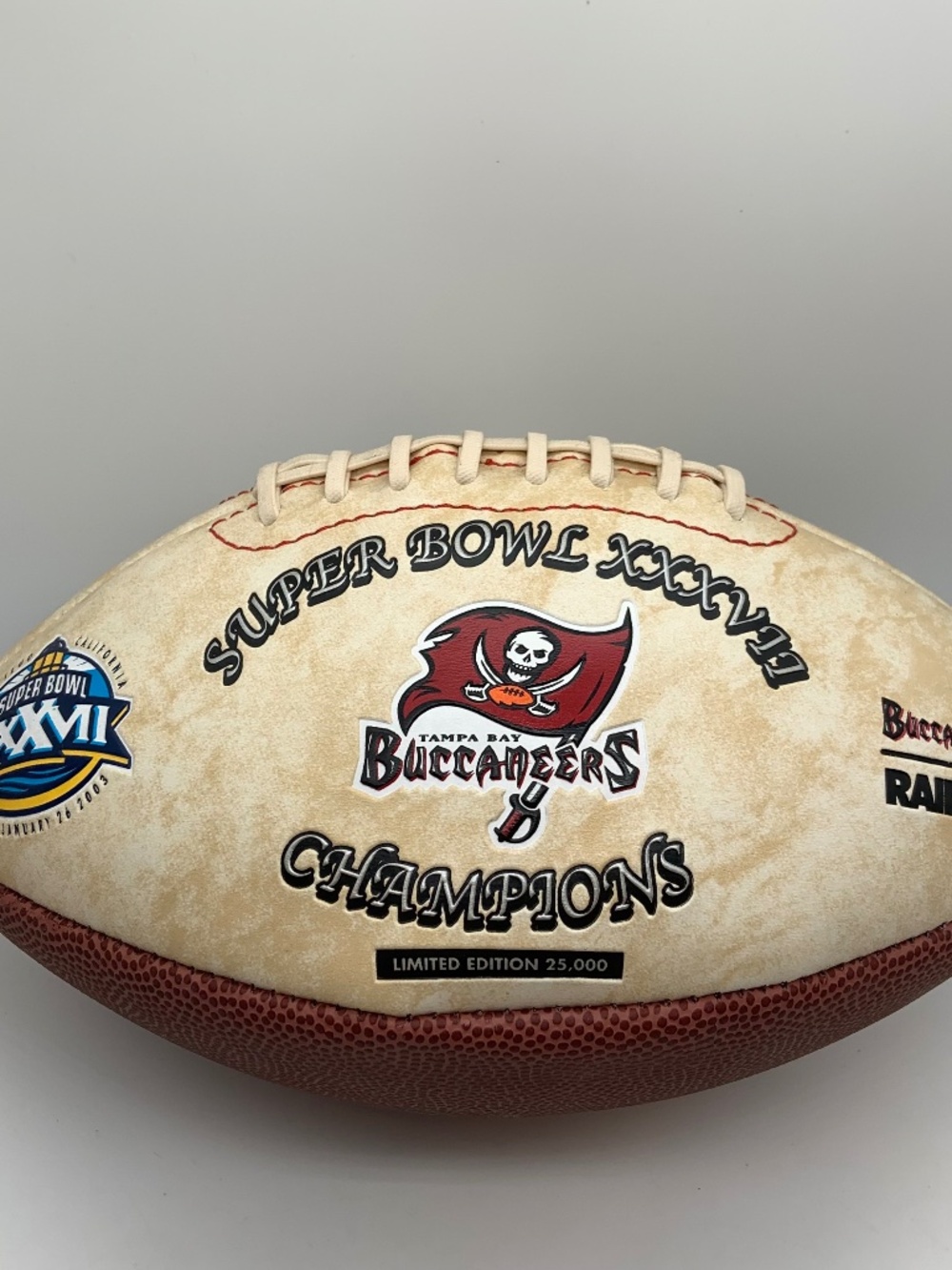VTG Tampa Bay Buccaneers SuperBowl XXXVII Champs Collectors Football 2002 Season
